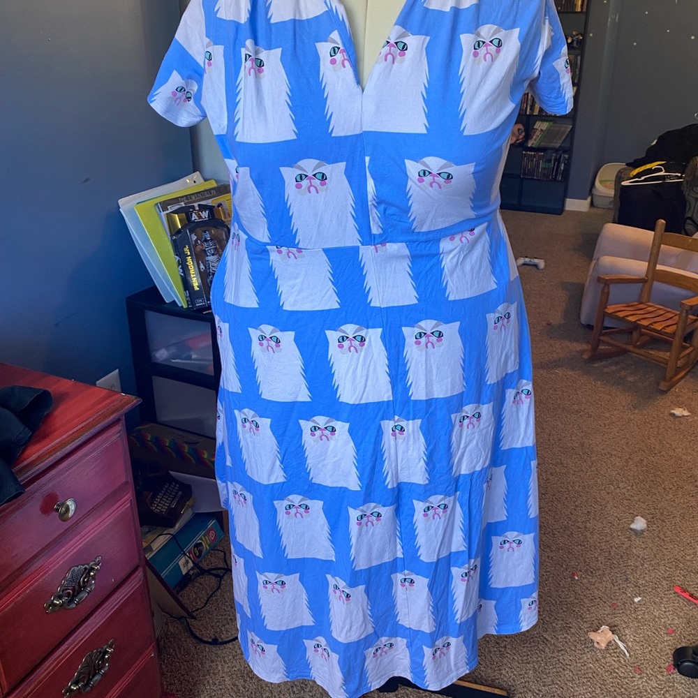 Greta Grumpy cat dress